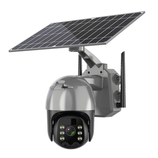 [1902007] CAMERA EXTERIEUR 4G 360 SANS FIL PTZ SOLAIRE SURVEILLANCE 