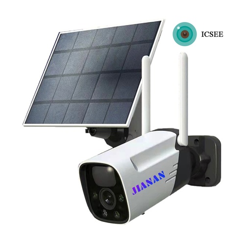 [1902010] CAMERA IP EXTERIEURE INTELLIGENTE VISION NOCTURNE INFRAROUGE BATTERIE SOLAIRE WIFI