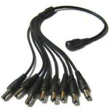 [1902519] CABLE DISTRIBUTEUR D'ALIMENTATION 1 FEMELLE VERS 4 MALES