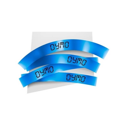 [1407540] Ruban 19MM noir sur bleu pour labelmanager 350/450/300/400