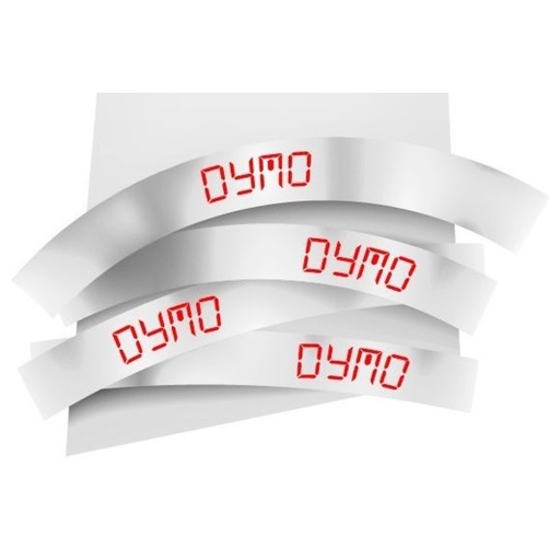 [1407562] Ruban 24MM rouge sur blanc pour labelmanager 300/450