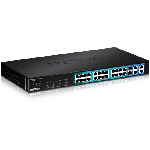 [1101401] Switch PoE+ Web Smart 10/100 Mb/s à 28 ports