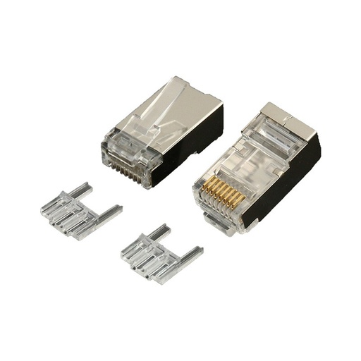 [1400427] Connecteur RJ45 Cat 7 blindé pour câble monobrin ou multibrins