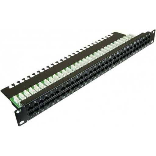 [1600021] Panneau de brassage 4/5-3/6 telephonie 60 ports
