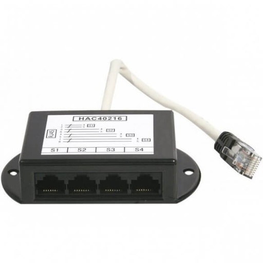 [1600020] Repartiteur telephonique RJ45/RJ11 - 4 voies