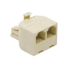 [1600017] Coupleur en T pour téléphonie F/M/F RJ12