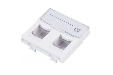 [1600030] Plastron RJ12 équipé 45 x 45