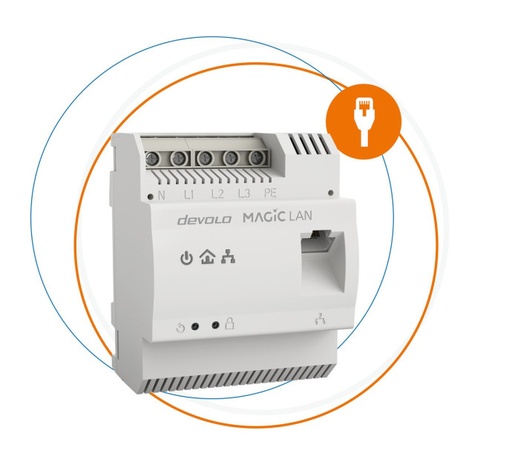 [1103753] DEVOLO Magic 2 LAN CPL 2400Mbps - DINrail