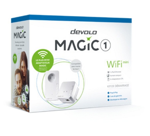 [1103765] DEVOLO Magic 1 CPL 1200Mbps Mini WiFi 5 - Starter Kit
