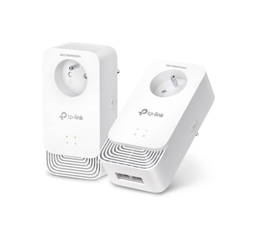 [1103768] TP-LINK PG24005P Kit CPL G.hn 2400Mbps avec prise Gigogne- Pack de 2