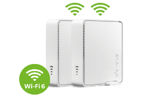 [1103777] devolo WiFi 6 Repeater 5400 Mesh Bundle Non. 90268