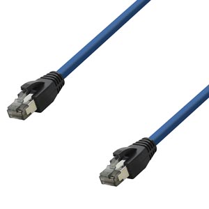 [1204513] Cordon Snagless RJ45 CAT8.1 S/FTP LSOH 5,00m - Bleu