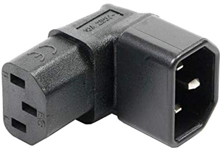 [1840004] Adaptateur C13/C14 coudé 90° H/B