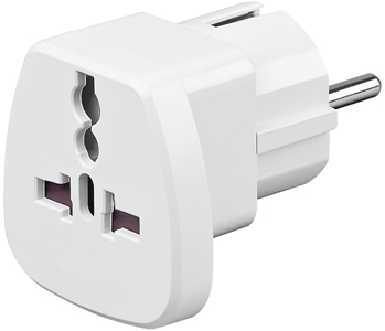 [1840008] Adaptateur de voyage Blanc