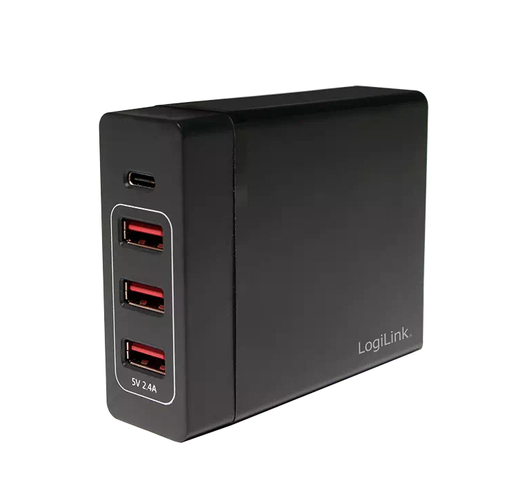 [1840020] Chargeur de table USB, 3 ports USB-A & 1 port USB-C 72W - PA0122