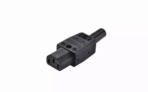 [1840040] Fiche électrique C13 femelle HQ Noire