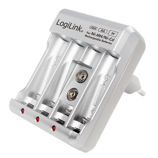 [1845010] Chargeur accus 2 ou 4 AA/AAA ou 9V - PA0168