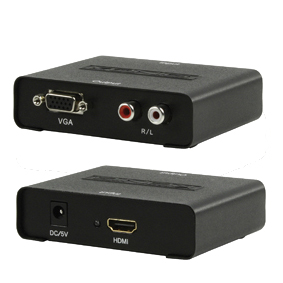 [1101610] Convertisseur HDMI vers VGA+Audio