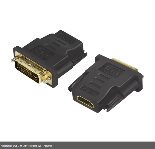 [1101627] Adaptateur DVI-D M (24+1) / HDMI-A F - AH0001