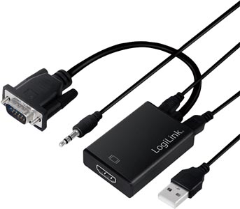 [1101638] Convertisseur VGA+Audio vers HDMI CV0060