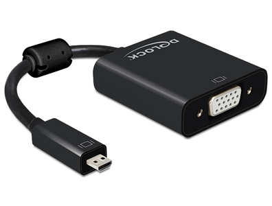 [1101641] Adaptateur Micro HDMI M / VGA F - 0,15m
