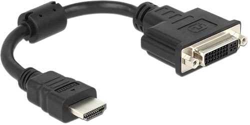 [1101646] Adaptateur HDMI M > DVI-I (24+5) F 0,20m