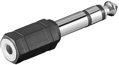[1101667] Adaptateur Jack 6,35 M à 3,5 F stéréo