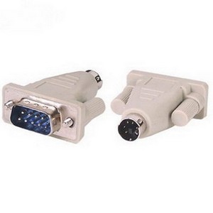 [1101692] Adaptateur MiniDin6M/DB9M