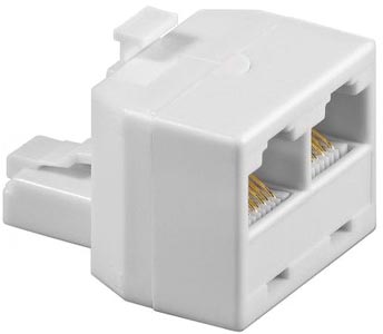 [1101802] Adaptateur en T M/F/F RJ45
