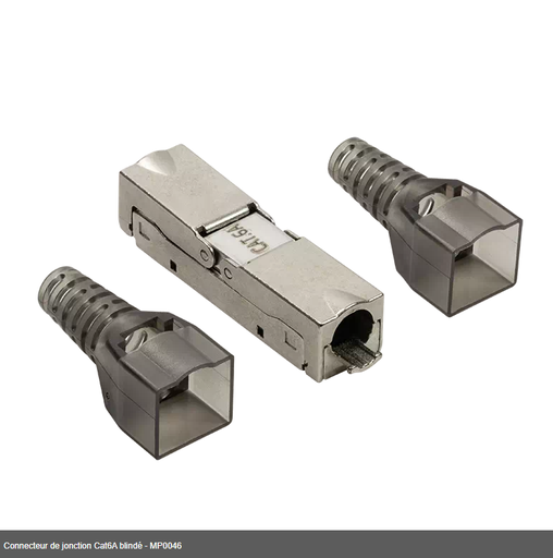 [1101815] Connecteur de jonction Cat6A blindé - MP0046