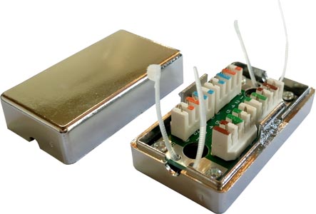 [1101834] Boîtier de jonction Cat5e Blindé