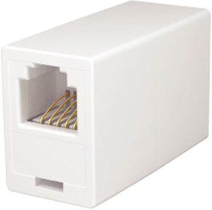 [1101882] Coupleur RJ12 F/F - Blanc