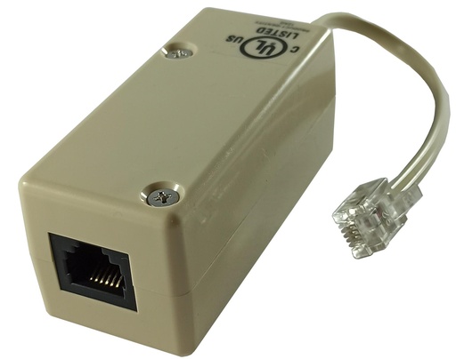 [1101887] Filtre ADSL RJ 11 M / RJ12 F