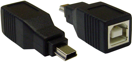 [1101919] Adaptateur Mini USB 5 Points Male vers USB BF