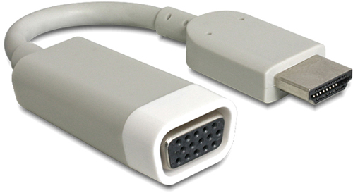 [1104805] Adaptateur HDMI M/ VGA F