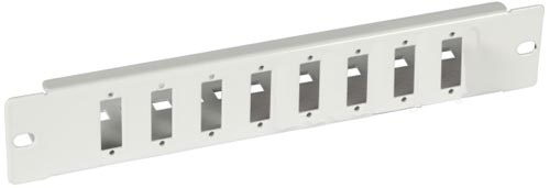 [1305529] Panneau 10" 8 SC duplex / 8 LC quad - 1U gris