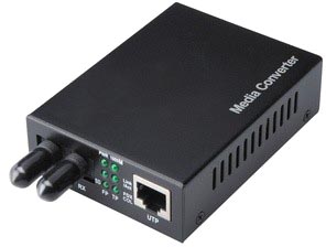 [1301000] Convertisseur RJ45/ST 10/100 Mbps Multimode