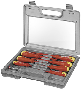 [1703753] Coffret de 8 tournevis électricien