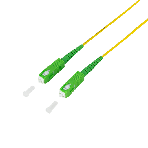 [1301401] SC/APC - SC/APC Simplex Monomode 9/125µ 1,00m - jaune