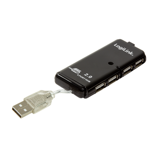 [1207312] Mini Hub USB 2.0, 4 ports Auto-alimenté - UH0001A