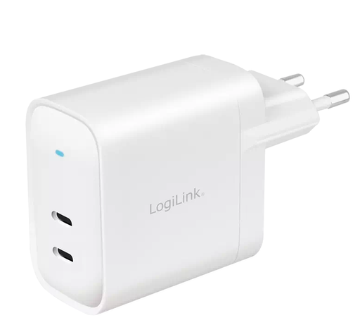 [1207443] Adaptateur Secteur USB-C 2 ports 65W - PA0283
