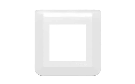 [1402023] Plaque 1 Poste Mosaic Blanche
