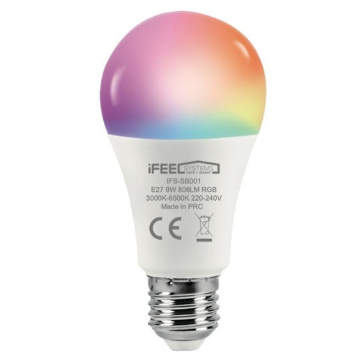 [1872501] Ampoule Connectée Intelligente WiFi iFeel Globe E27