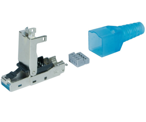 [1400428] Connecteur de terrain 8P8C RJ45 CAT6 STP
