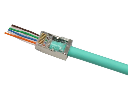 [1400436] Connecteur à sertir 8P8C RJ45 EZ CAT6 STP - lot de 10
