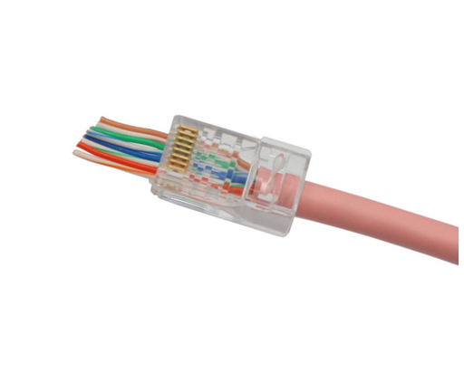 [1400437] Connecteur à sertir 8P8C RJ45 EZ CAT6 UTP - lot de 10