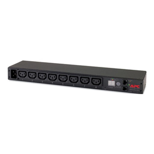 [1830064] PDU en rack, avec compteur, 1U, 16 A, 208/230 V, (8) C13