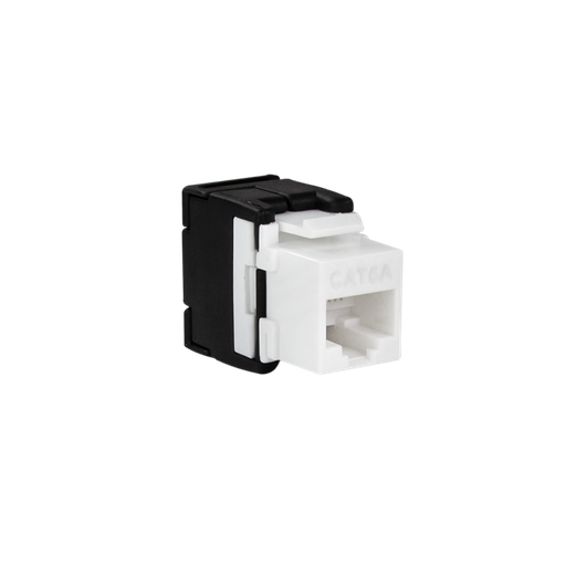 [1400028] Embase Keystone RJ45 Cat6a CAD, non-blindé, AWG 22-26, sans outil, 17mm PoE++ 