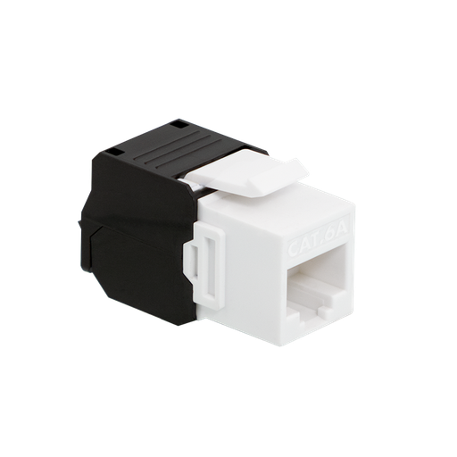 [1400029] Embase Keystone RJ45 Cat6a CAD, non-blindé, AWG 22-26, sans outil, 16,6mm PoE++ 