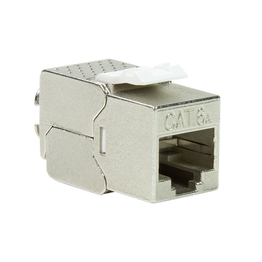 [1400031] Embase Keystone RJ45 Cat6a CAD, Blindage intégral, AWG 22-26, sans outil, 14,8mm PoE++ 